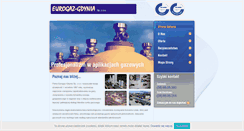 Desktop Screenshot of eurogaz-gdynia.com.pl